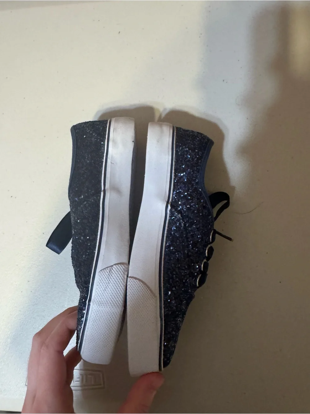 Restricted glitter shoes size 13